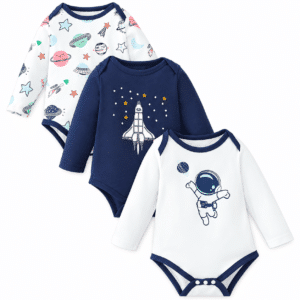 Body astronaute bébé (lot de 3)
